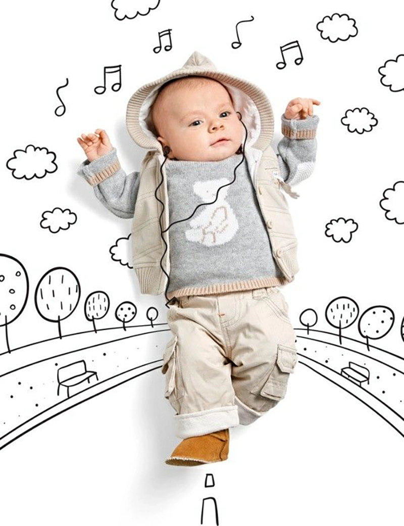 ایده و ژست عکاسی از نوزاد