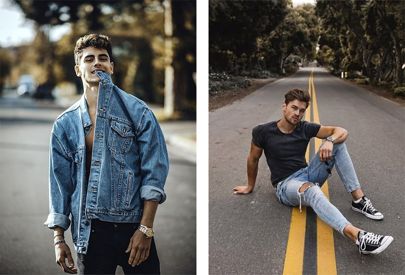 ژست عکاسی مردانه اسپرت