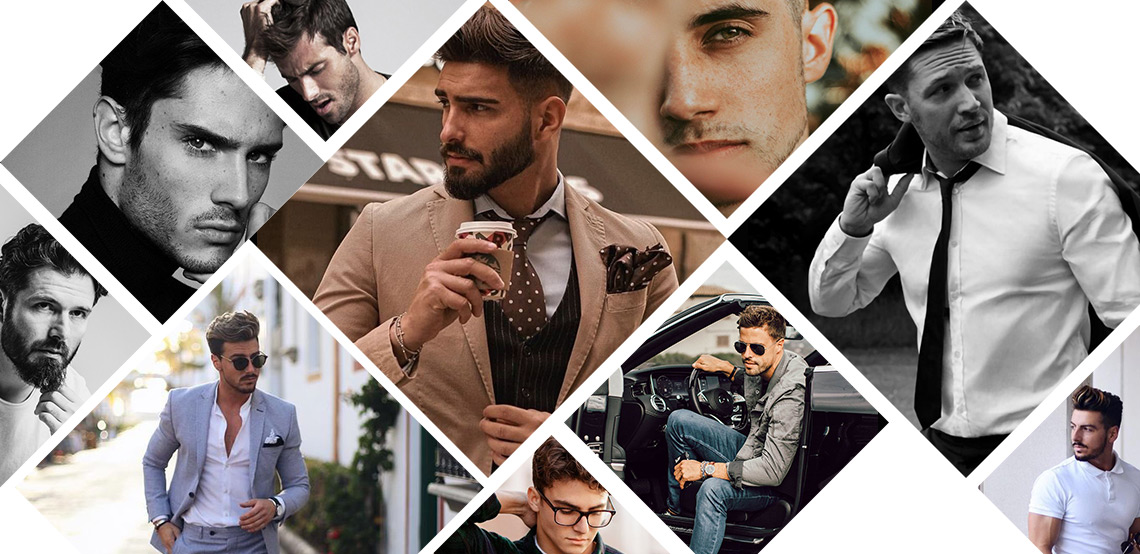 ژست عکاسی مردانه در فضای باز