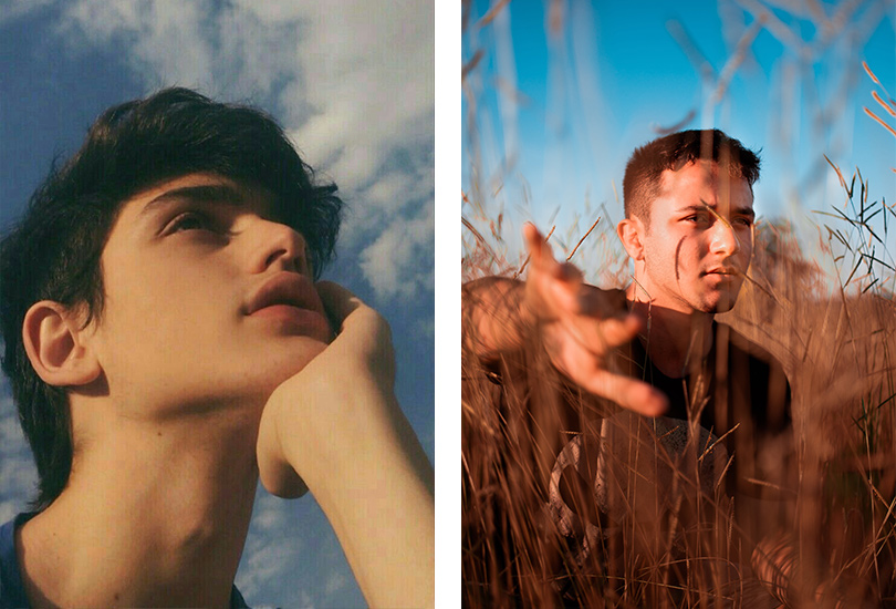 ژست عکاسی پسرانه گنگ