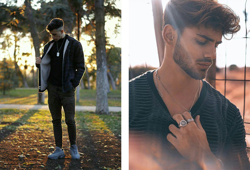 ژست عکاسی پسرانه گنگ