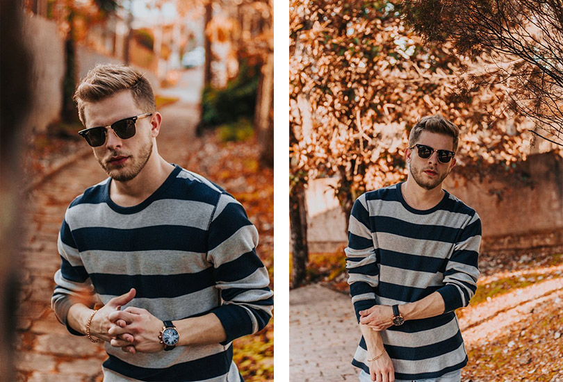 ژست عکاسی پسرانه گنگ