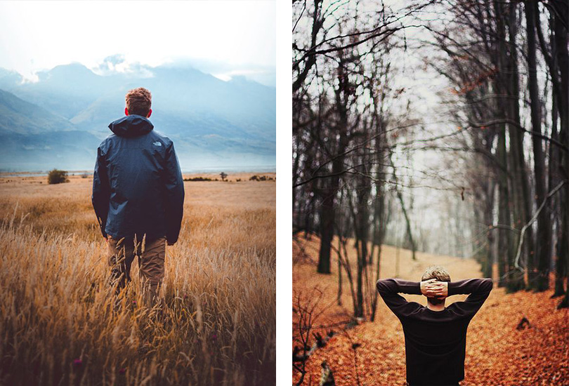 ژست عکاسی پسرانه گنگ