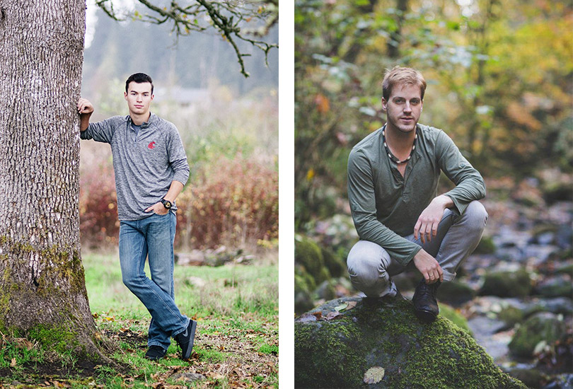 ژست عکاسی پسرانه گنگ