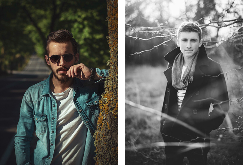 ژست عکاسی پسرانه گنگ