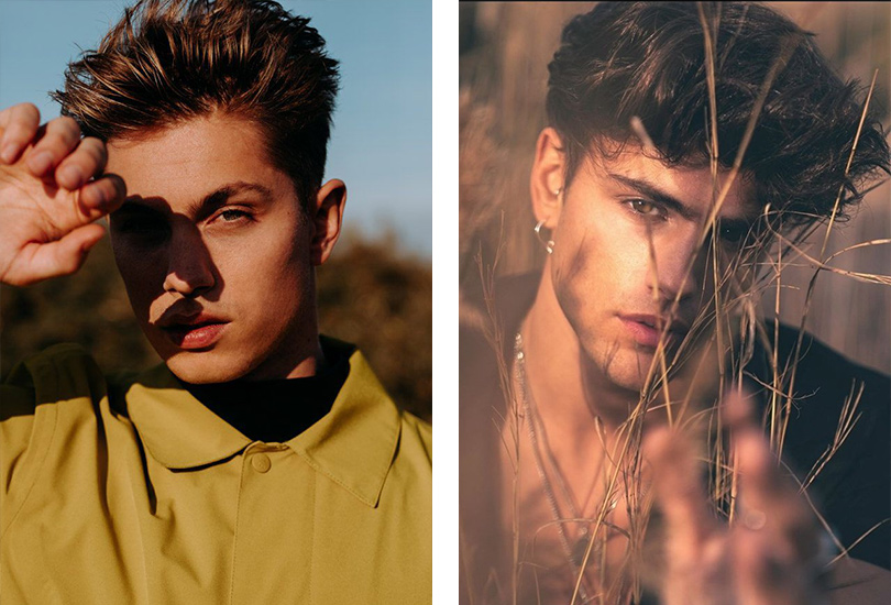 ژست عکاسی پسرانه گنگ