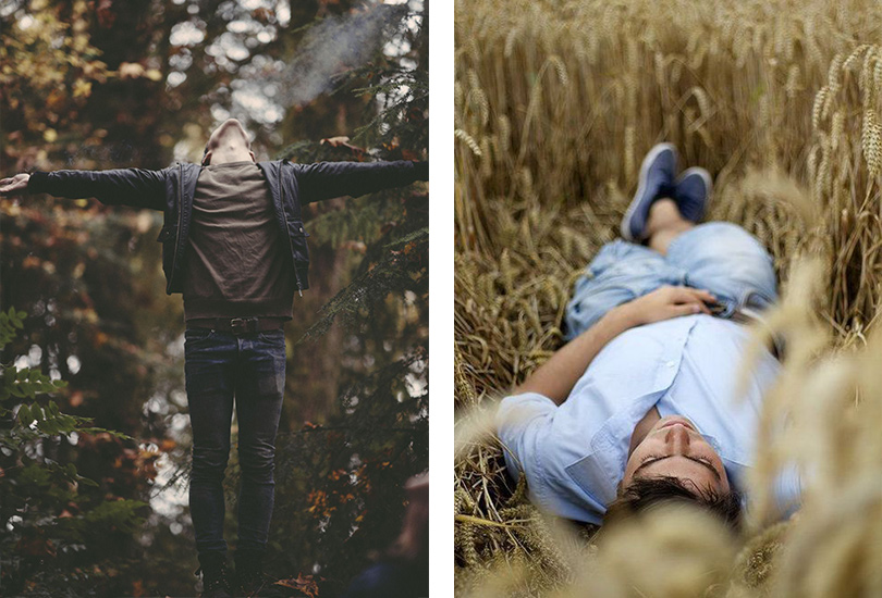 ژست عکاسی پسرانه گنگ