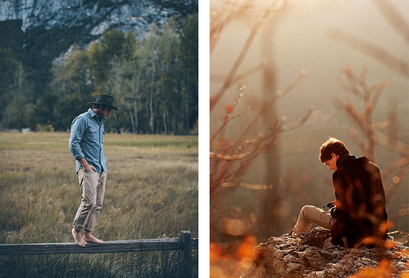 ژست عکاسی پسرانه گنگ