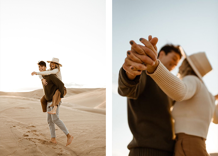 ژست عکاسی در طبیعت تابستان