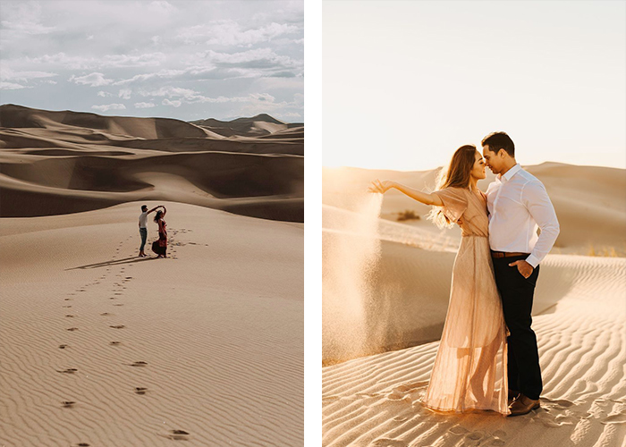 ژست عکاسی در طبیعت تابستان