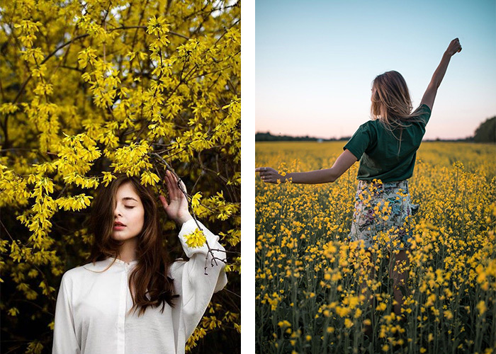 ژست عکاسی در شمال