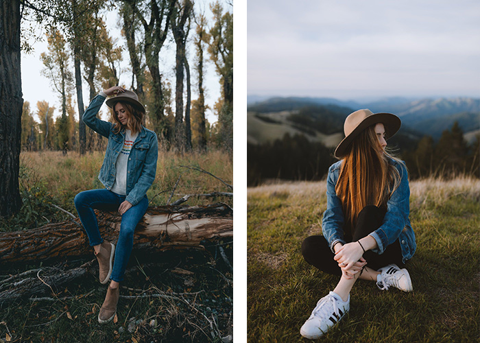 ژست عکاسی در شمال