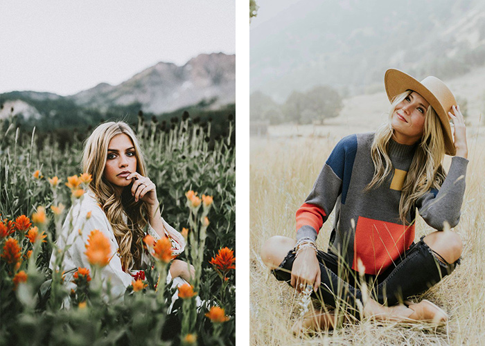 ژست عکاسی در شمال