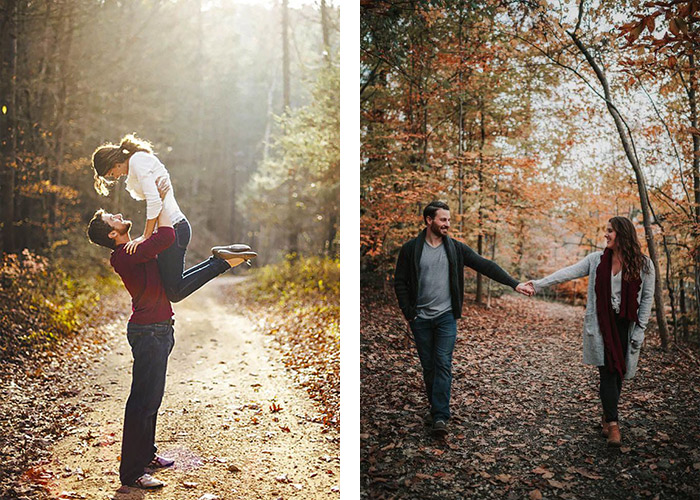 ژست عکاسی در طبیعت تابستان