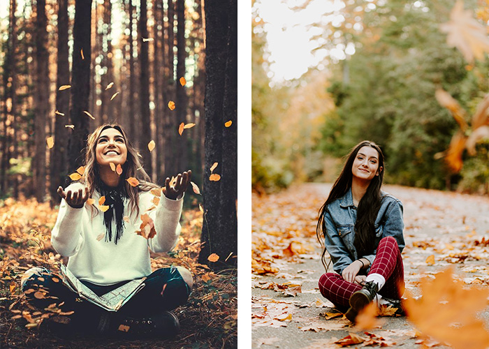 ژست عکاسی در شمال