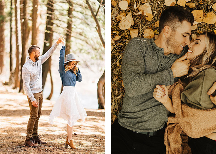 ژست عکاسی در طبیعت تابستان