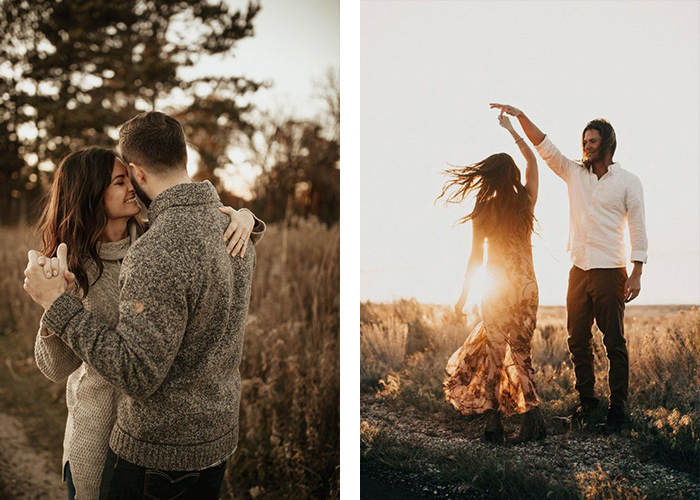 ژست عکاسی در طبیعت تابستان