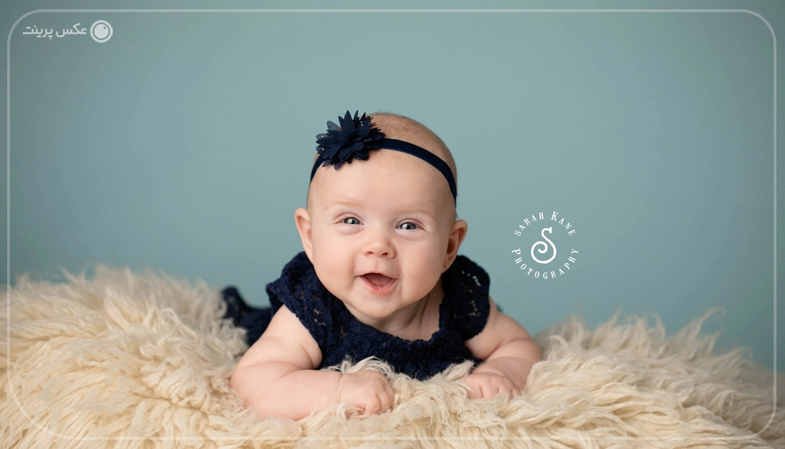 16 ایده برای عکاسی از نوزاد 3 ماهه