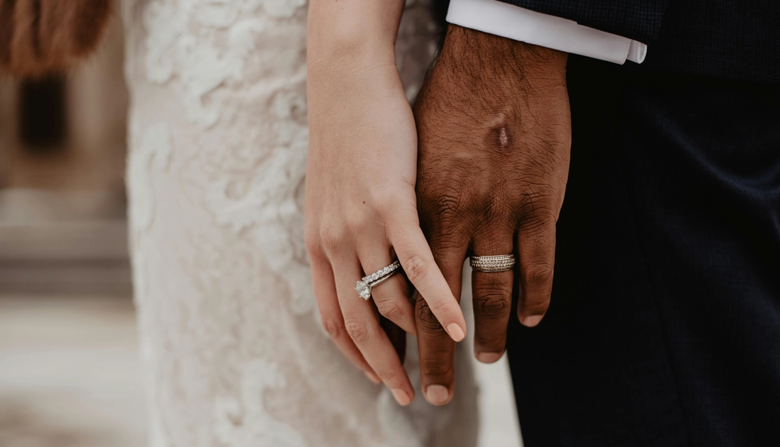 متن عاشقانه روی عکس عروسی