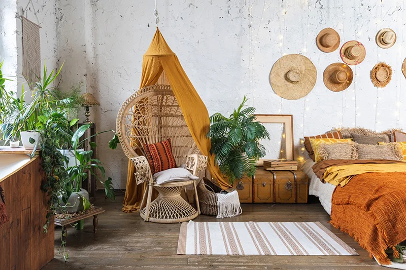 سبک بوهو یا بوهیمن (Boho – Bohemian Interior Design Style)