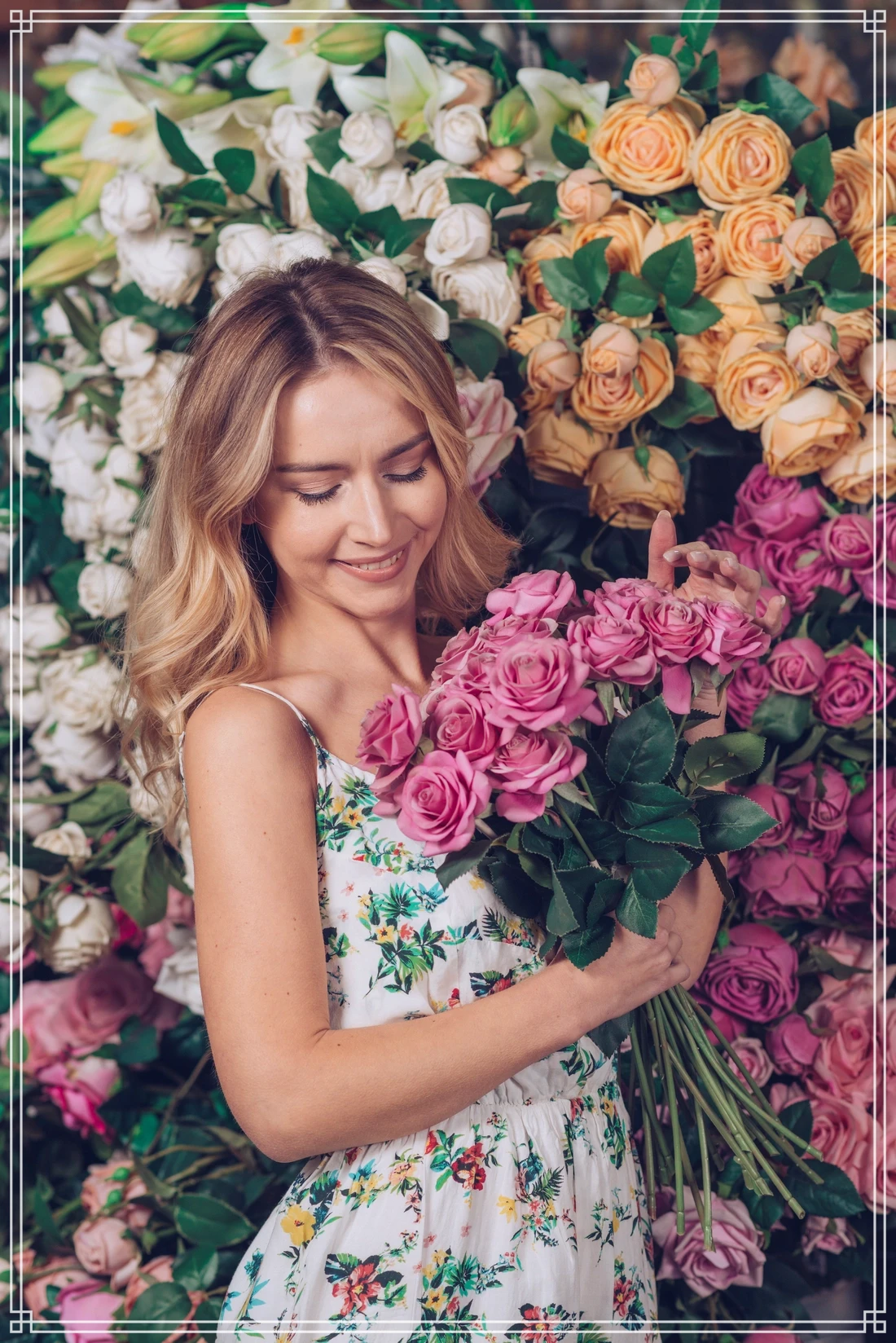 عکاسی با گل رز