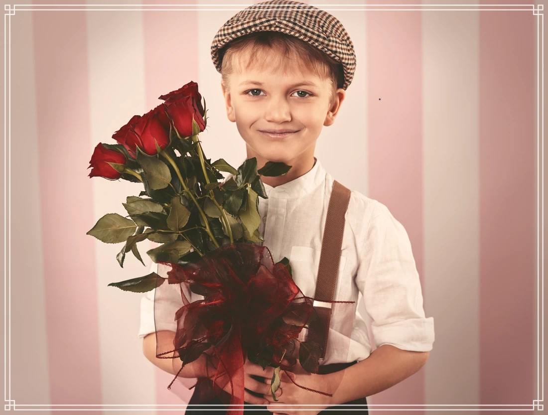 عکاسی با گل رز