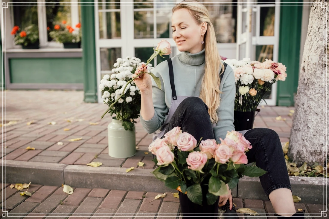 عکاسی با گل رز