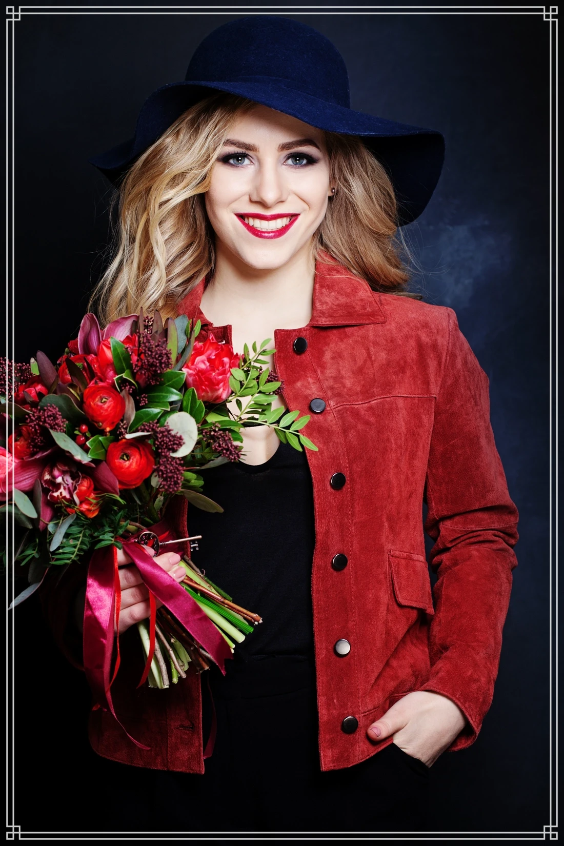 عکاسی با گل رز