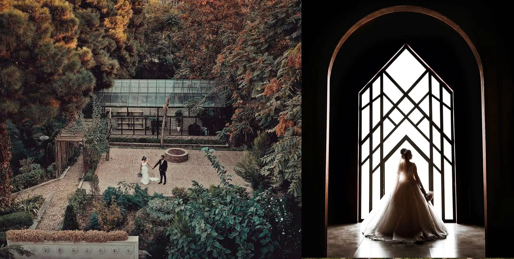 بهترین باغ برای عکس عروسی باغ عمارت شیخ بهایی